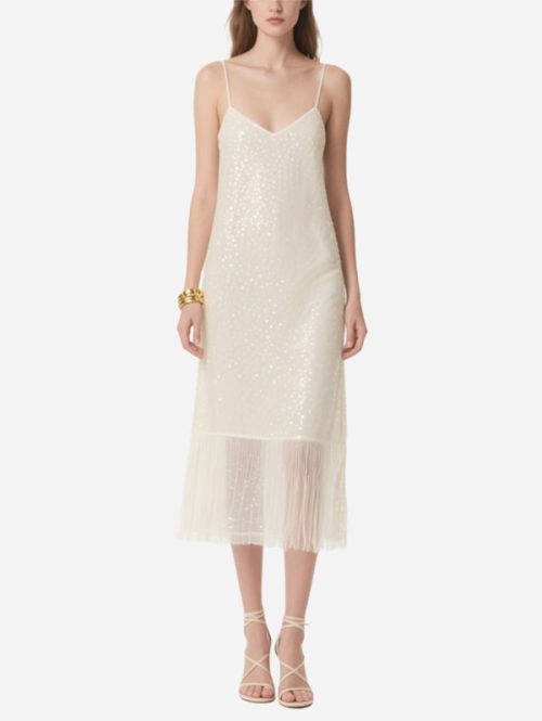 white-sequin-fringe-slip-midi-dress-womens-glamorous-party-wear
